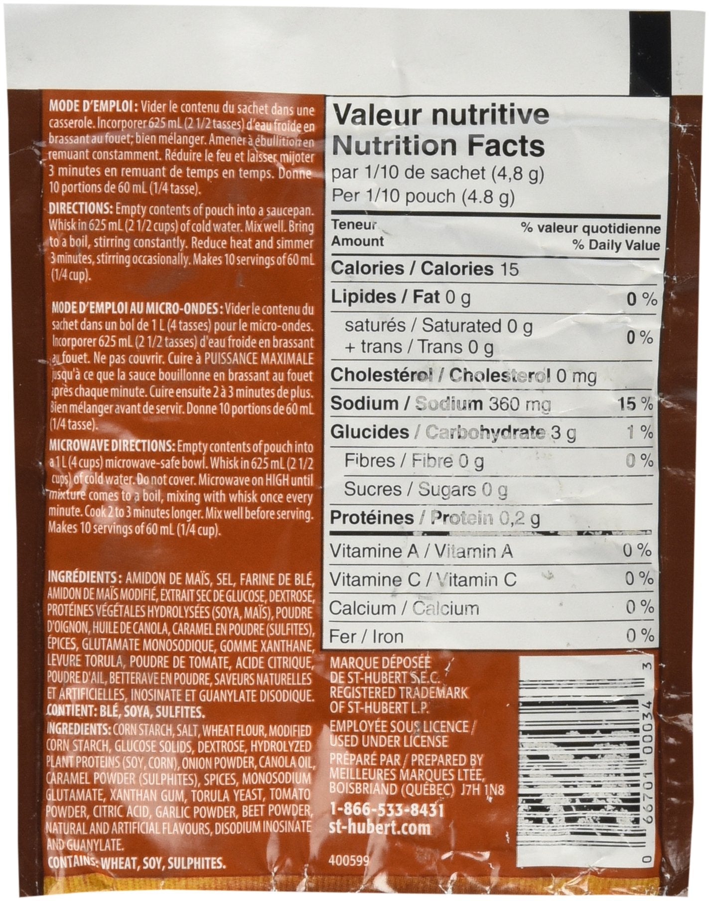 St Hubert Poutine Gravy Mix