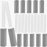 12 Pack Pumice Stone Toilet Bowl Cleaner with Extra Long Handle, Pumice Stone for Toilet Cleaning Toilet Stain Remover Heavy Duty Pumice Toilet