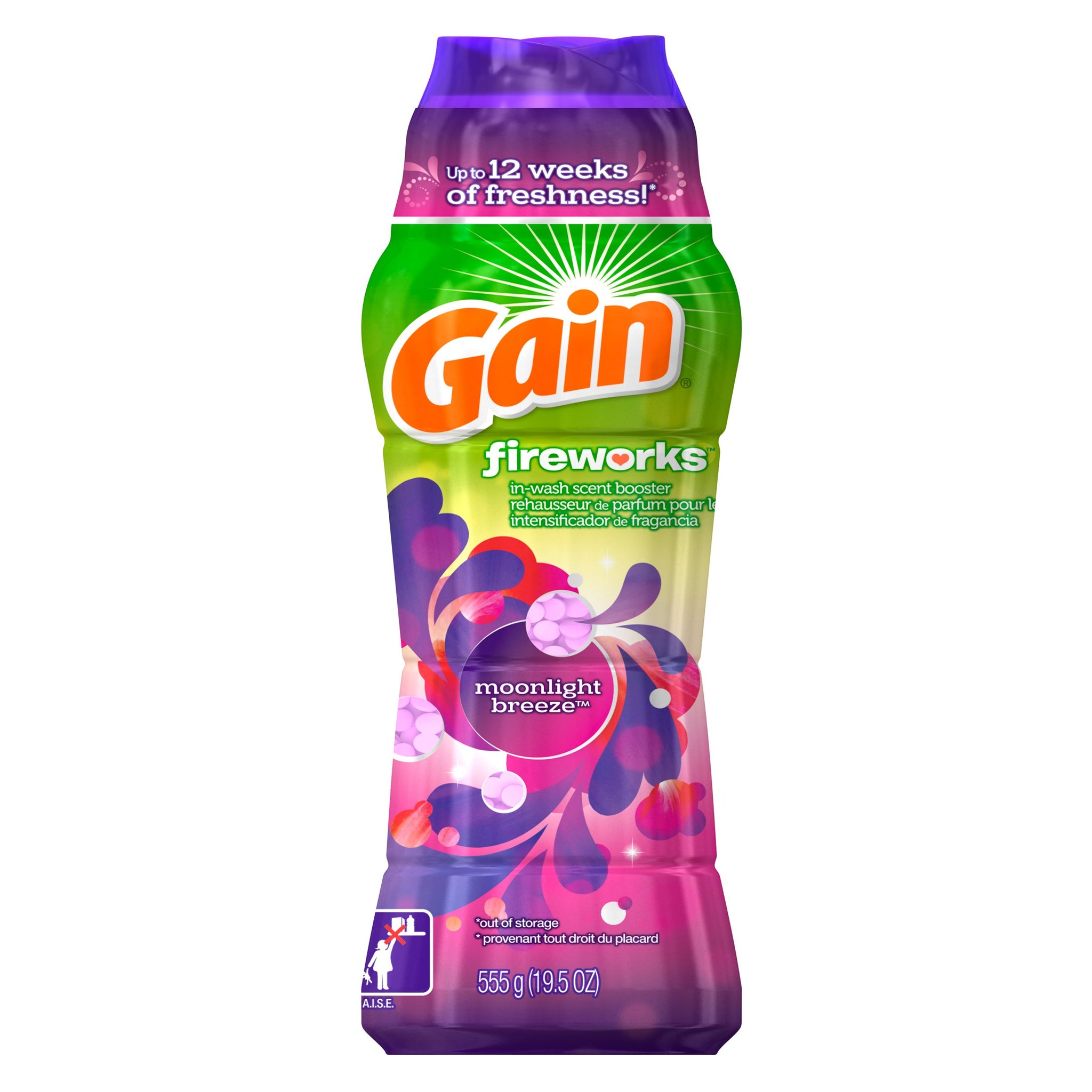 Gain Fireworks Moonlight Breeze Scent Beads 31 Loads 19.5 Ounce