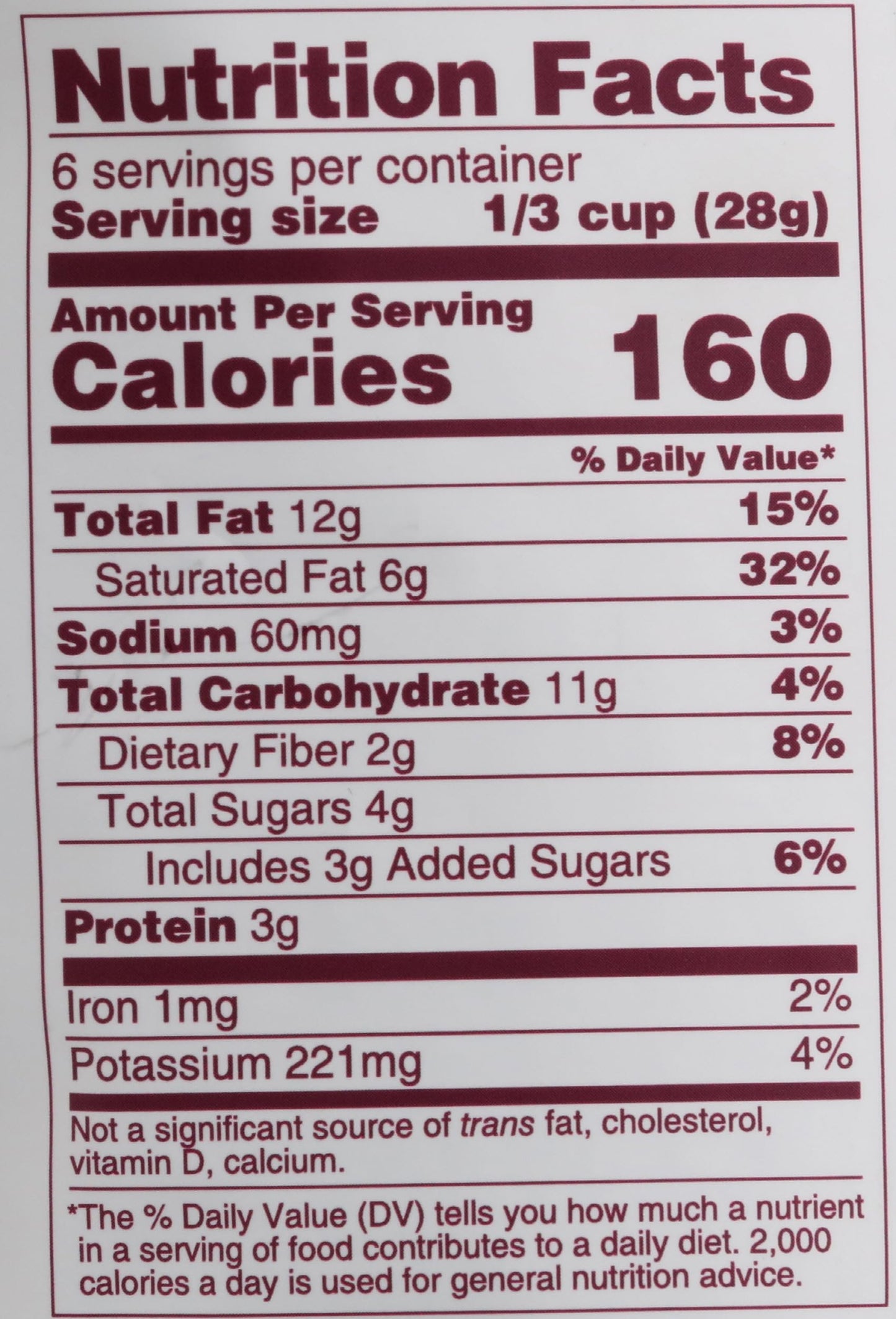 Bubbas Fine Foods Bourbon Vanilla Ungranola, 6 OZ