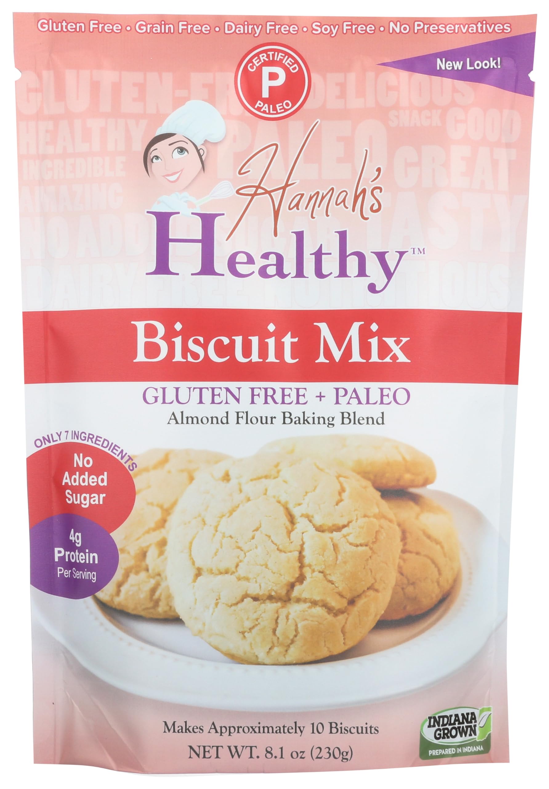 Hannah's Healthy Paleo, Gluten-Free Biscuit Mix