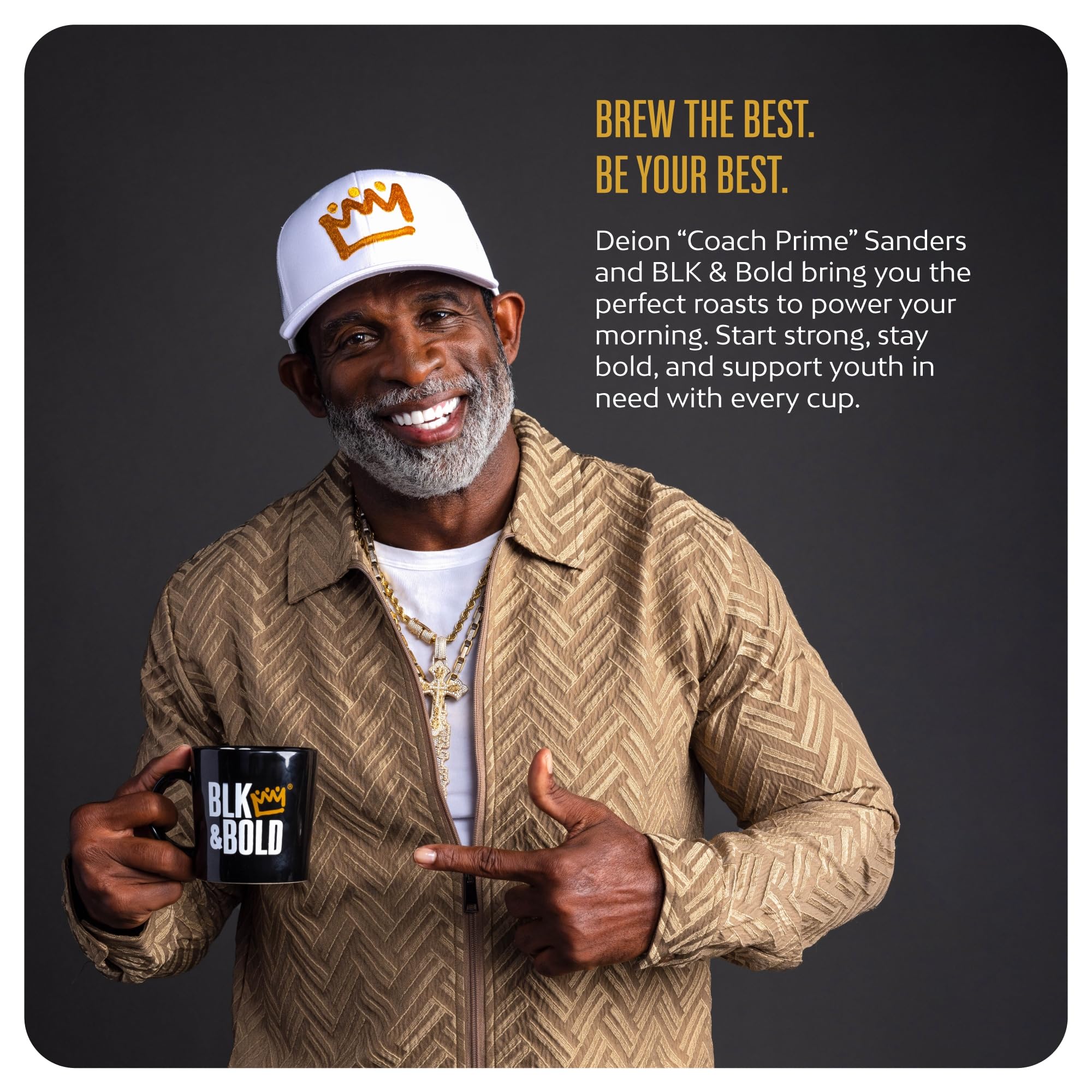 BLK & Bold Rise & GRND, Keurig Single Serve K-Cup Coffee Pods, Premium Medium Roast, 100% Arabica Beans, 60 Count (6 Packs of 10)