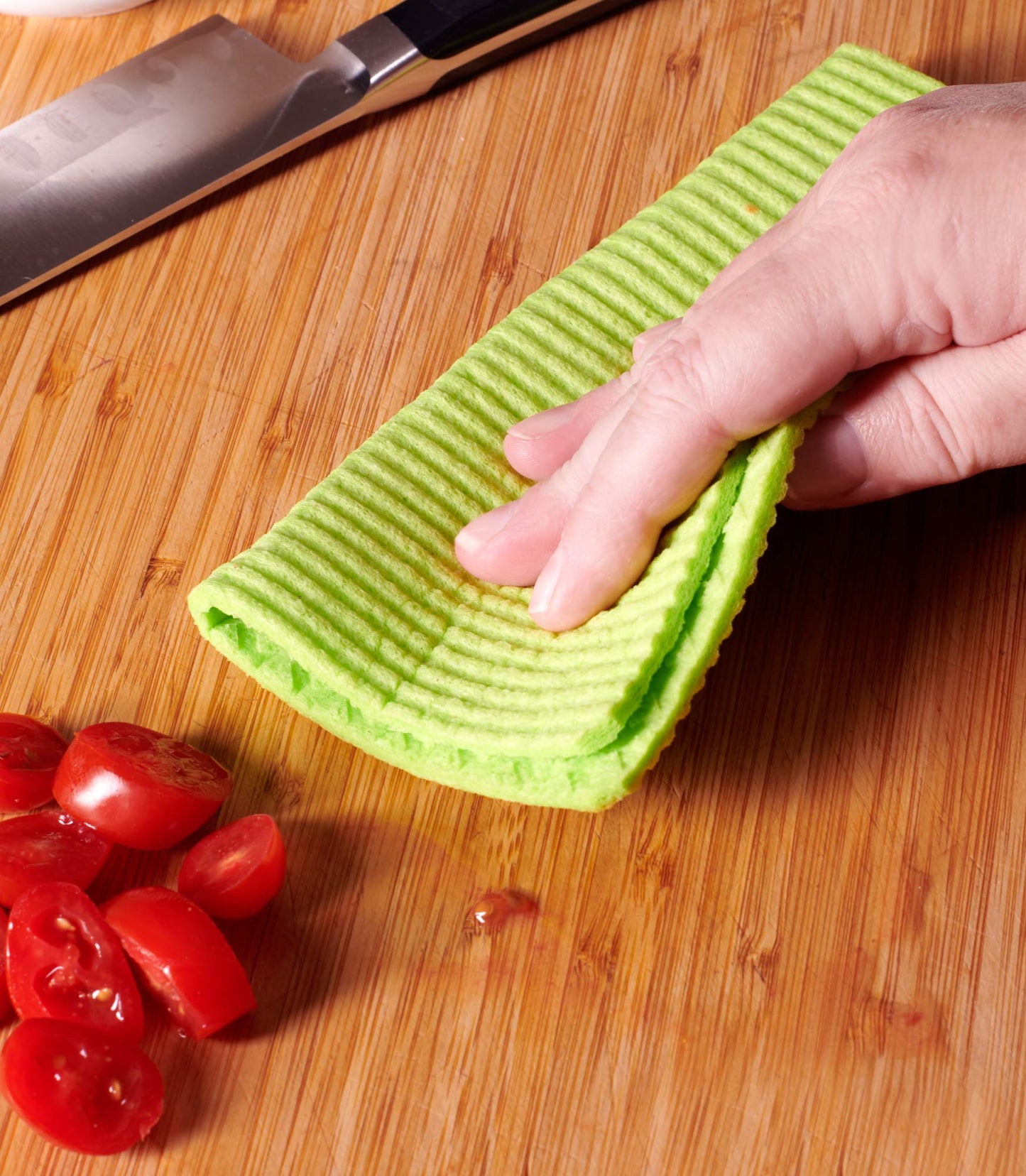 deltaXTRA Swedish Dishcloths for Kitchen 12-Pack - Absorbent Sponge Cloth with House-Shaped Eyelet for Hanging - Reusable Eco-Friendly Dishcloth Set