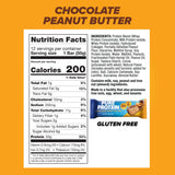 Pure Protein Chocolate Peanut Butter Protein Bars - 20g Protein, 3g Sugar, 190 Calories (12 count) Low Sugar* High Protein Snack - Gluten Free