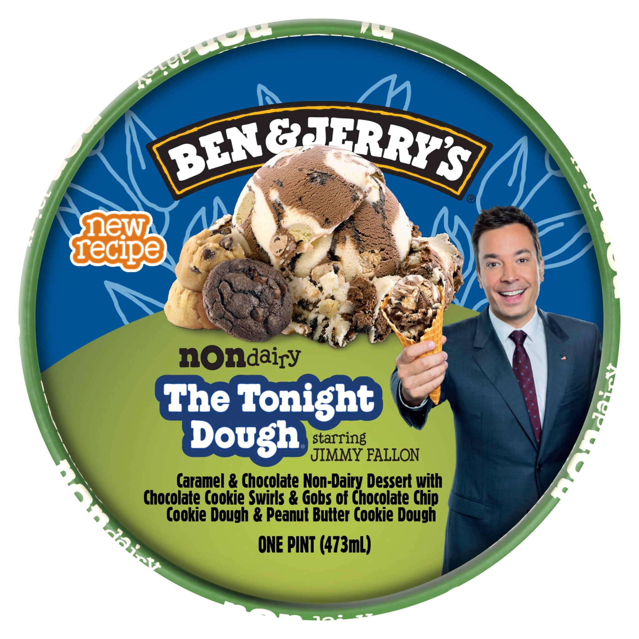 Ben & Jerry's, Frozen, Ice Cream Non Dairy Tonight Dough, 16 Ounce