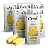 Ceres Pineapple Juice Blend, 6-Pack - 100% Natural, Rich in Vitamin C, No Added Sugar, Artificial Colors, or Flavors, Kosher Certified, 33.8 Oz Ea (1