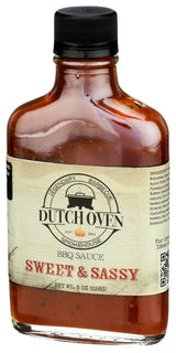 Dutch Oven Smokehouse BBQ Sauce Gift Set - Original 3 Pack with Sweet & Sassy, Brushfire, Colorado Gold - All-Natural, Small-Batch BBQ Sauces