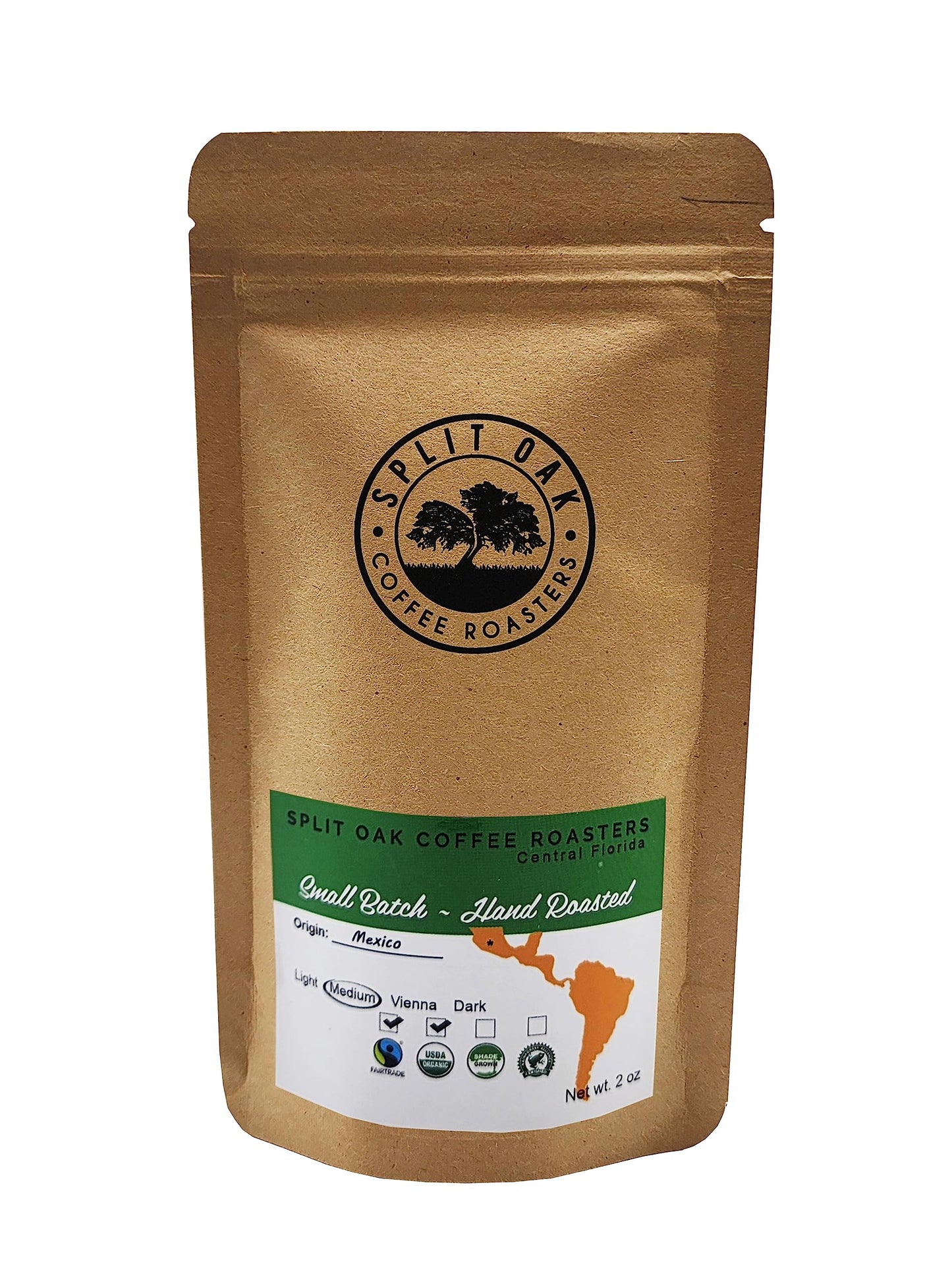Split Oak Coffee Roasters Gourmet Gift Box - Whole Bean Variety Pack Gift Box, 9 Medium Roast Coffees from Around the World - Global Tasting
