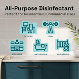 Clean Republic Multi-Purpose Disinfectant, Hypochlorous Acid Cleaner, 1 Gallon Bottle