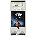 Lindt Excellence A Touch of Sea Salt Dark Chocolate Bar, 3.5oz (Pack of 6)