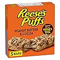 Reese Puffs Treats Peanut Butter & Cocoa Cereal Bars 120g/ 4.2oz Box Imported from Canada