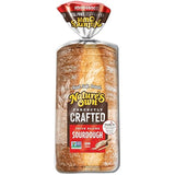 Nature's Own Perfectly Crafted Sourdough Bread, Thick Sliced Non-GMO Sourdough Bread, 22 oz Loaf