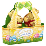 Lindt GOLD BUNNY Milk Chocolate Basket, Milk Chocolate Candy Bunny, 3.5 oz.