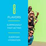 AdvoCare Rehydrate - Electrolyte Drink Mix - Includes Magnesium, Sodium, Potassium & Calcium - Antioxidant & Amino Acid Fortified - Supports Hydration