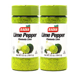 Badia Lime Pepper Seasoning, 6.5 oz - Palatize Pack of 2