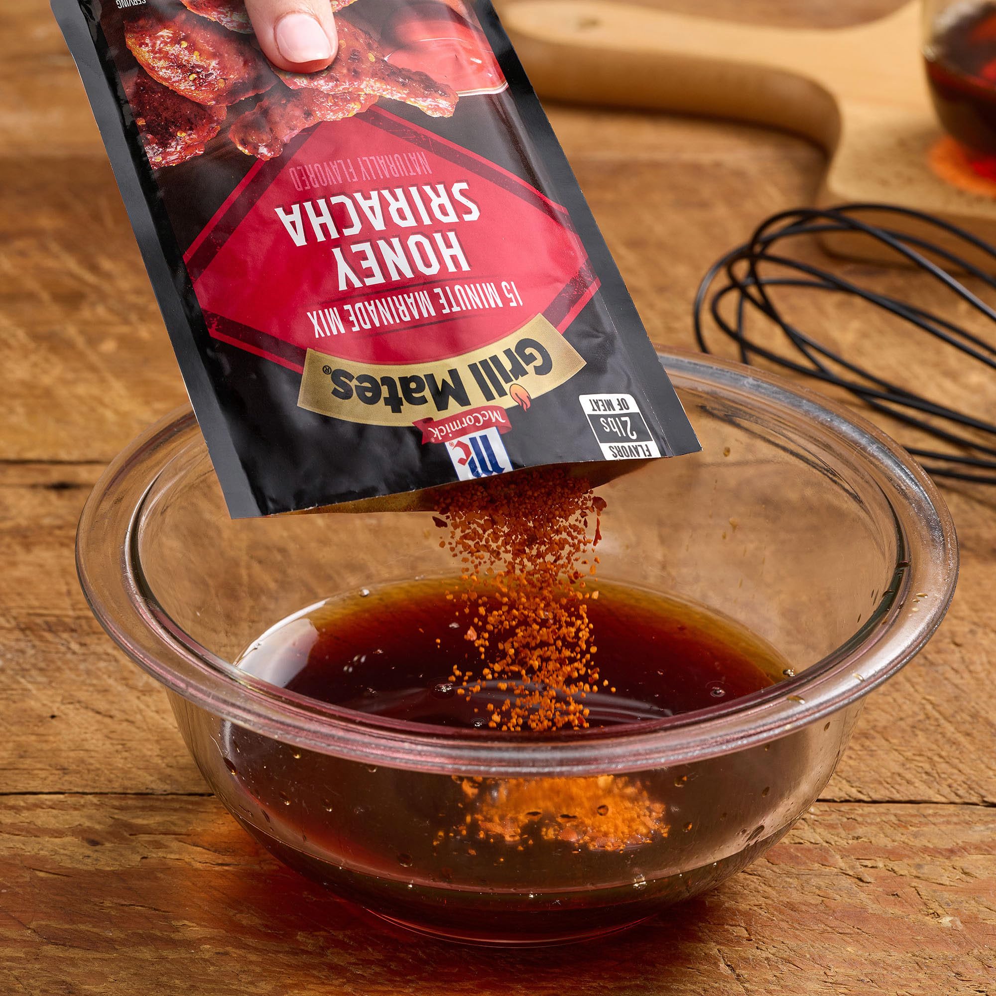 McCormick Grill Mates Honey Sriracha Marinade Mix, 1 oz