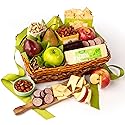 Fruit, Cheese & Meat Classic Gift Basket by Fruitfully For Father's Day, Birthday, Thank You, Sympathy