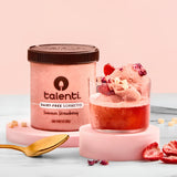 Talenti Dairy-Free Sorbetto for Your Next Indulgence, Summer Strawberry with Real Strawberries in Each Jar, 1 pint