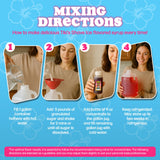 Tiki's Shave Ice Syrup Concentrate for Snow Cones & Shaved Ice - Natural Syrup for Beverages & Desserts - Ideal for Snow Cone, Slushie Machines