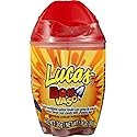 Lucas Bom Vaso, Hot Candy with Chewing Gum, Lemon, 1.06 Ounce