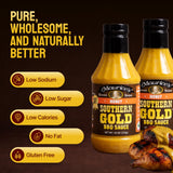 Maurice’s Southern Gold BBQ Sauce, Honey Flavor - Carolina Gold Barbecue Sauce with Sweet Flavor - Authentic Carolina Barbeque Dressing