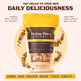 Hudson Henry OG Granola for Yogurt, Snacking & Cereal | Gluten Free Granola with Pumpkin Seeds | Vegan, Non-GMO & Small Batch Baked with Pure Maple