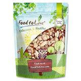 Dry Roasted Natural Sliced Almonds - 1.5 Pounds Unblanched Nuts, Oven Toasted, Unsalted, No Oil Added, Perfect for Cooking, Baking and Snacking