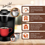 Boston’s Best - Rich & Bold French Roast Gourmet Delectable Dark Roast Coffee, Compatible with Keurig Coffee Maker - 1 Count (80 Single Serve Cups)