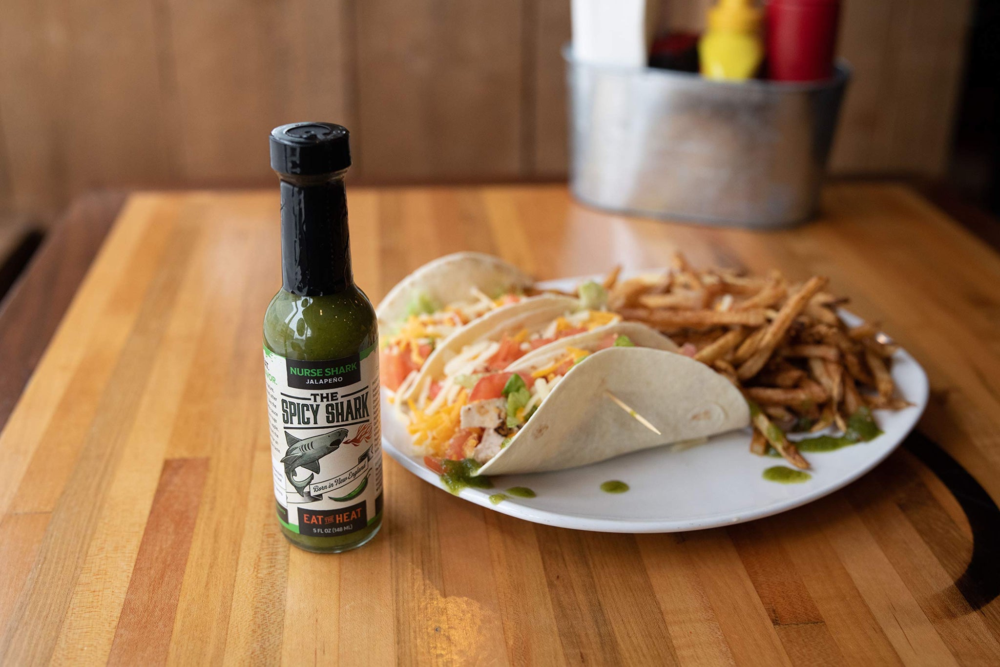 The Spicy Shark, Nurse Shark Jalapeno Hot Sauce 5 fl oz - Brand featured on Hot Ones