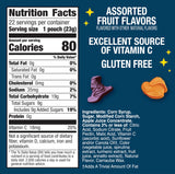 Harry Potter Fruit Flavored Snacks, Fat Free and Gluten Free Snacks, 17.6 oz (22 Pouches)