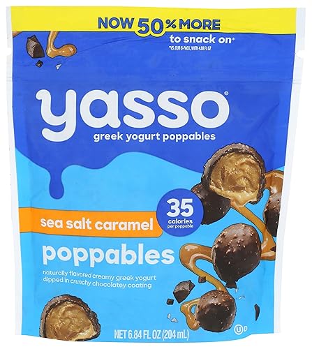 Yasso Sea Salt Caramel Poppables, 6.84 FZ