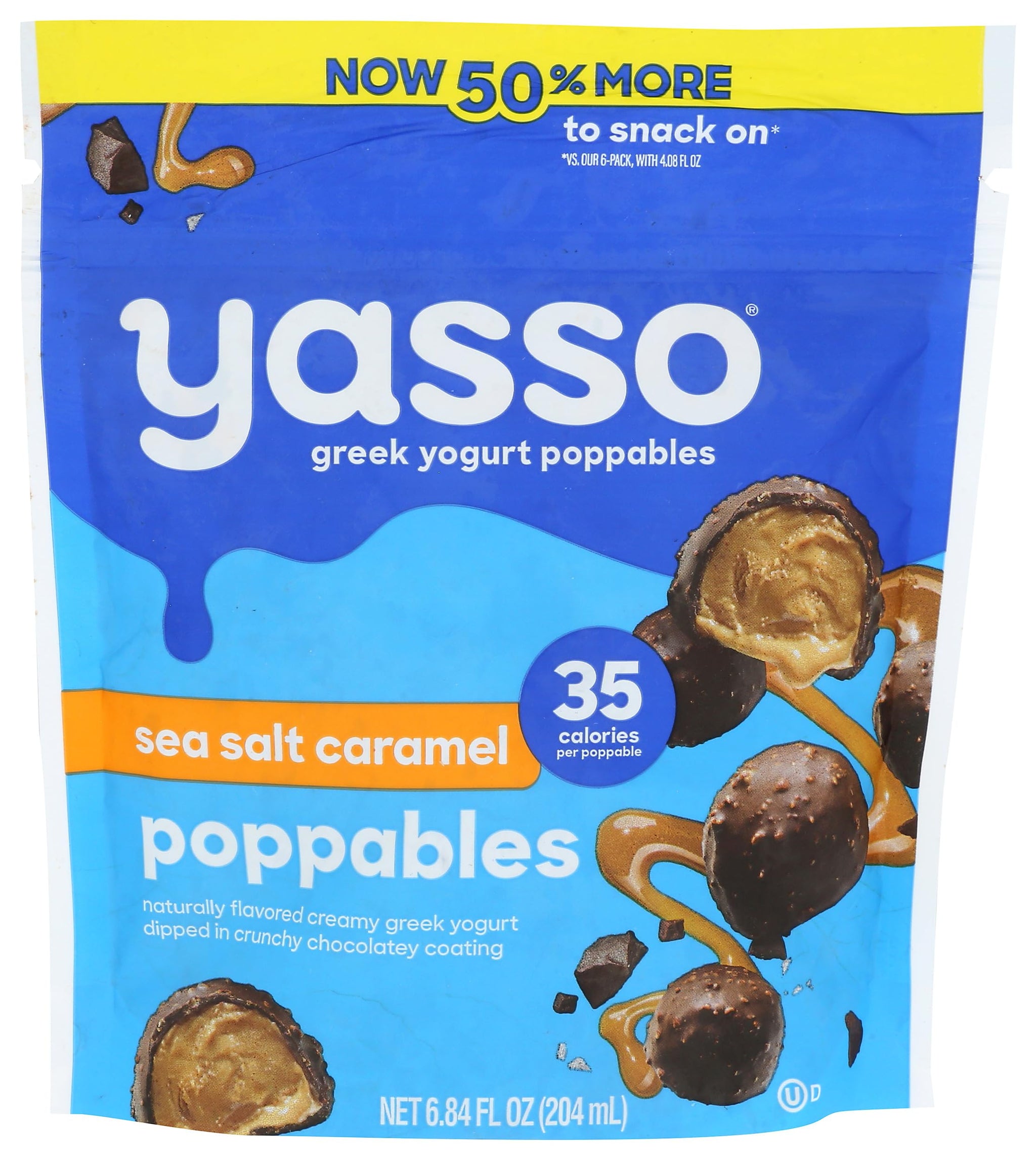Yasso Sea Salt Caramel Poppables, 6.84 FZ