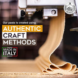 Morelli Bucatini Pasta Noodles - Premium Organic Italian Pasta from Italy - Handcrafted, Family Owned Gourmet Brand - Made with Durum Wheat Semolina