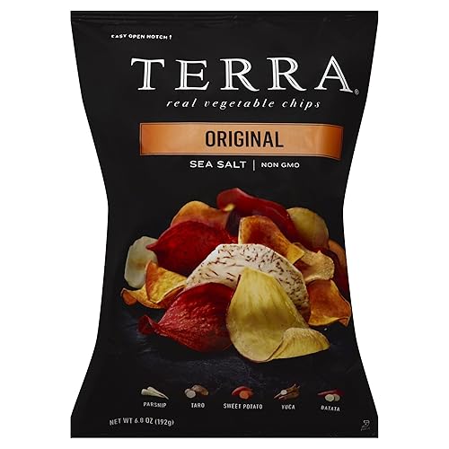 TERRA Vegetable Chips, Original with Sea Salt, 6.8 Ounce