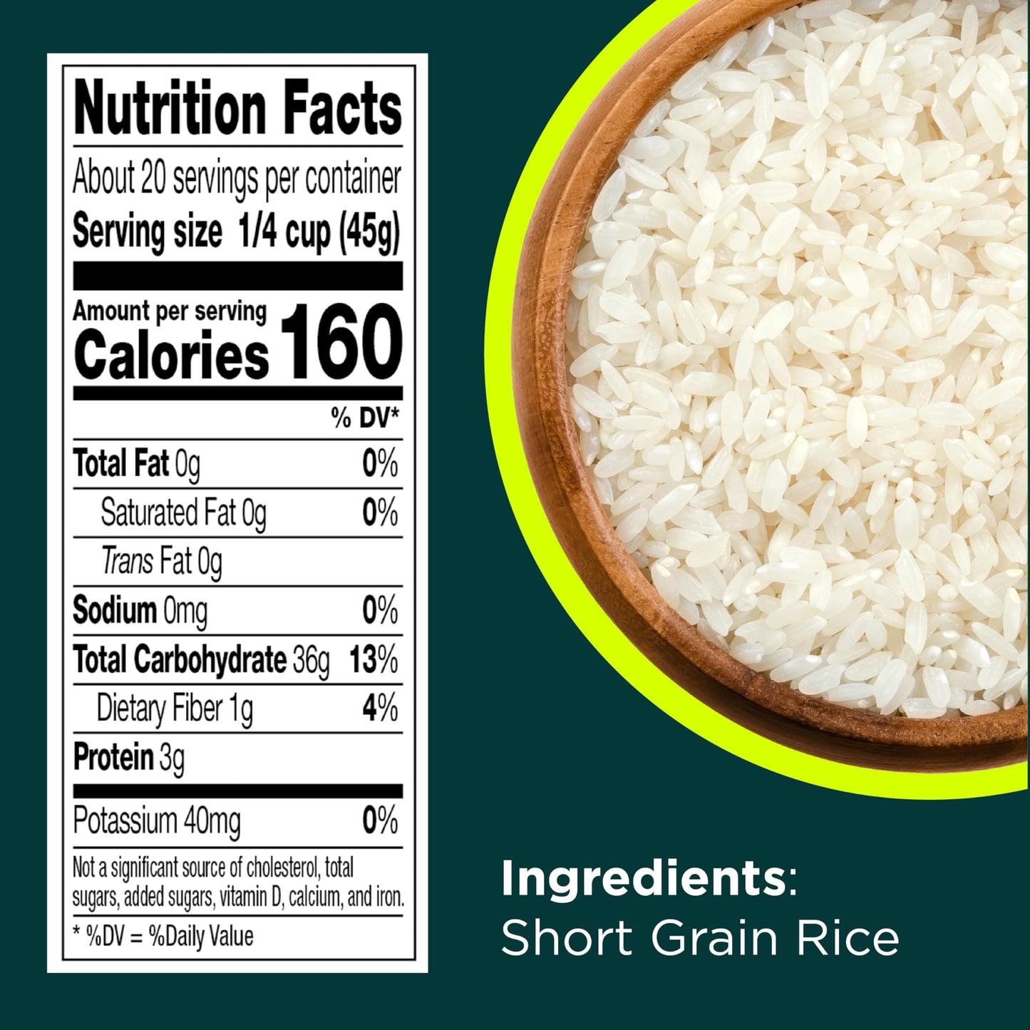 RiceSelect Sushi Rice, Premium Short Grain Sticky Sushi and Japanese Rice, Gluten-Free, Non-GMO, Kosher, 32oz Jar (Pack of 1)