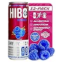 HIBO Healthy Energy Drinks Sugar Free - Gluten-Free & Gut-Friendly Prebiotic Fiber w/140mg Caffeine & 60mg Green Coffee Extract, Electrolytes