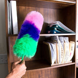 Kitchen + Home Large Static Duster - 27" Inch Electrostatic Feather Duster attracts dust Like a Magnet! - Assorted Colors Will Ship