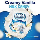 Milkita Creamy Vanilla Milk Candy - Low-Sugar Healthy Sweets with Real Milk for Kids & Adults - Fat Free & Gluten Free Candy with Calcium for Everyday