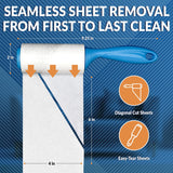 Reli. Lint Rollers for Pet Hair Extra Sticky, 540 Sheets Total [Refills] | Dog & Cat Hair Remover | 6 Refill Rolls, 90 Sheets Per Roll | Lint Remover