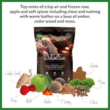 Distinctive Biological Washing Powder | Luxury Eco Detergent | 2 Wash Travel/Trial Pack - Candlelit Cabin Fine Fragrance. For Machine & Handwashing