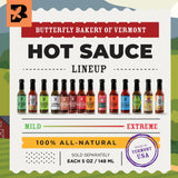 Butterfly Bakery of Vermont Mellow Vibes Only Taco Hot Sauce, 5 fl oz