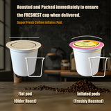 Cozy Up 100-Count Specialty Dark Single-Serve Coffee Pods Compatible with Keurig K-Cup Brewers Dark Roast