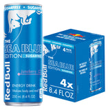 Red Bull Sugarfree Energy Drink, Juneberry, Sea Blue Edition