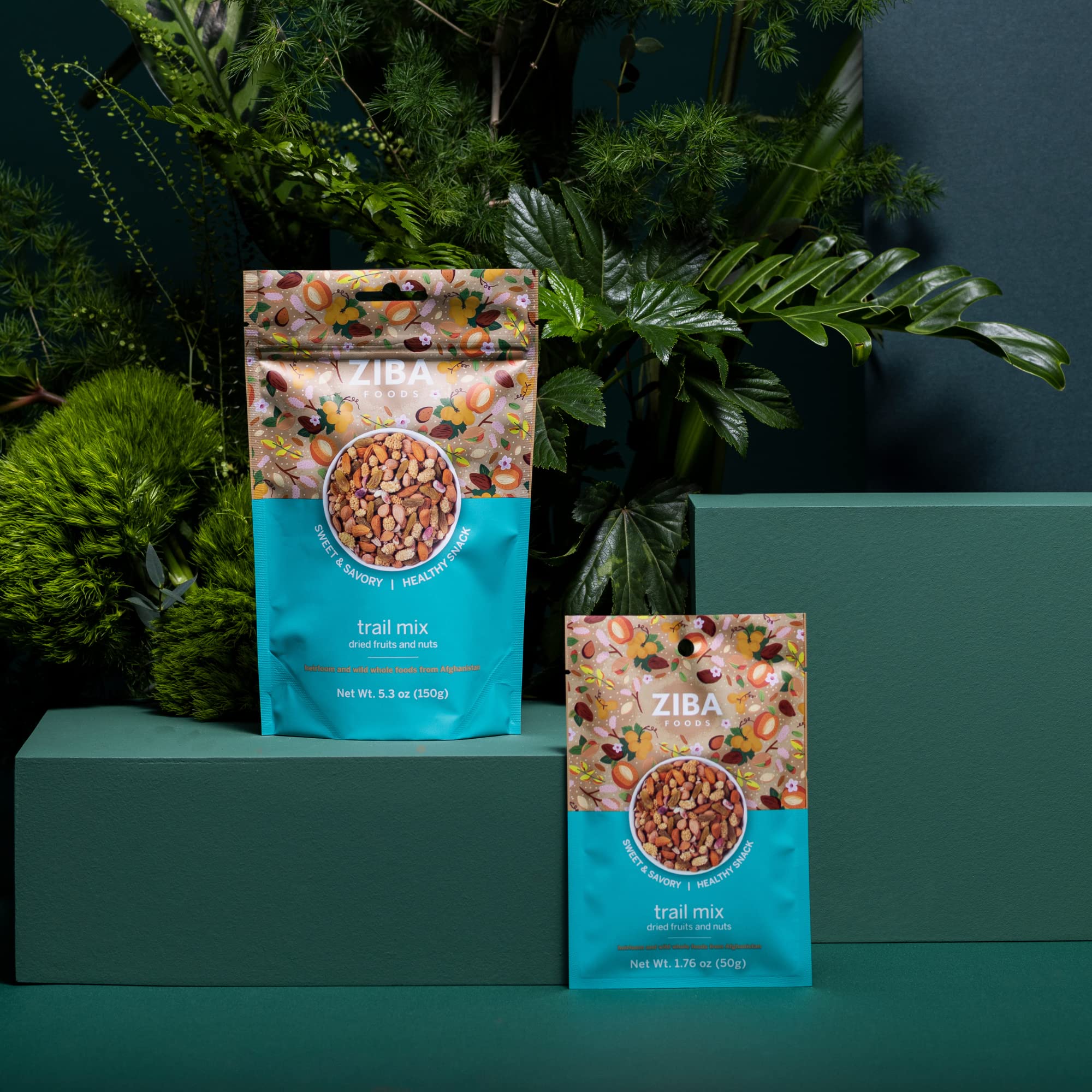 Ziba Foods Trail Mix - Sweet Apricot Kernels, Mulberries, Raisins, Almonds & Pistachios - Non-GMO, Vegan, Whole 30 Friendly & Paleo - High in Fiber