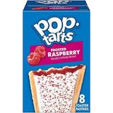 Pop-Tarts Toaster Pastries, Breakfast Foods, Kids Snacks, Value Pack, Frosted Raspberry (8 Pop-Tarts)