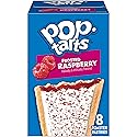 Pop-Tarts Toaster Pastries, Breakfast Foods, Kids Snacks, Value Pack, Frosted Raspberry (8 Pop-Tarts)