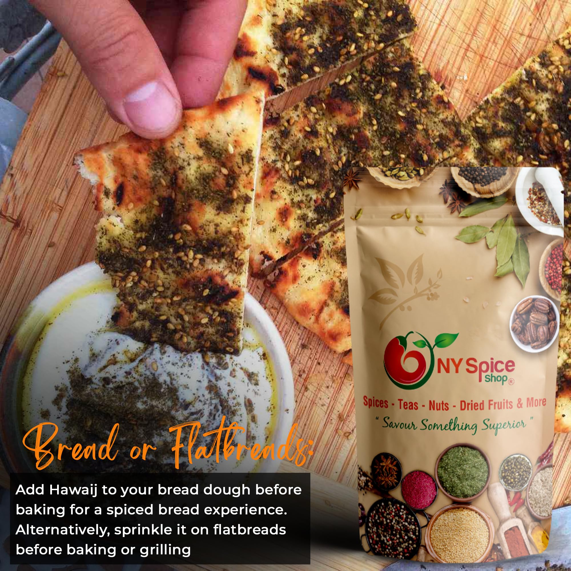 NY Spice Shop Hawaij Spice Seasoning - 6 Ounce Hawaij Spice Blend for Yemeni Soup Seasoning - All-Purpose Middle Eastern Seasoning for Soup
