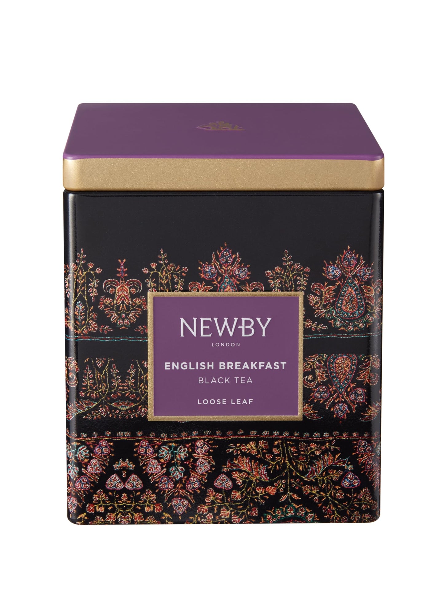 English Breakfast Loose Leaf Tea by Newby Teas - 125g Caddy - Bold & Malty Black Tea - Premium Heritage Blend
