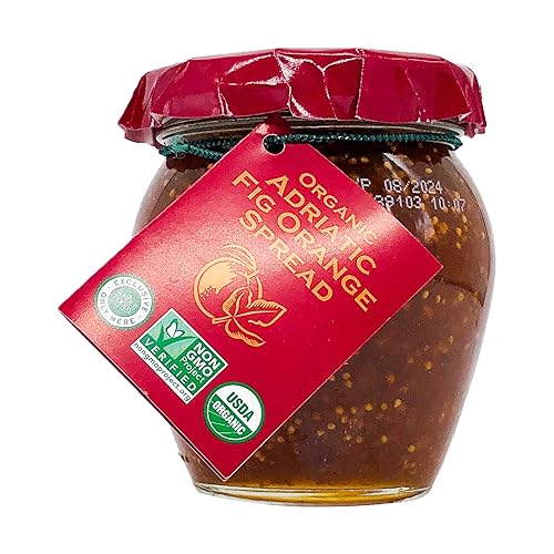 Dalmatia Imports, Organic Fig And Orange Spread, 8.5 Ounce