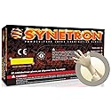 Microflex Synetron Latex Gloves - Disposable, Extended Cuff, Exam Grade, Size X Large (Pack of 50)